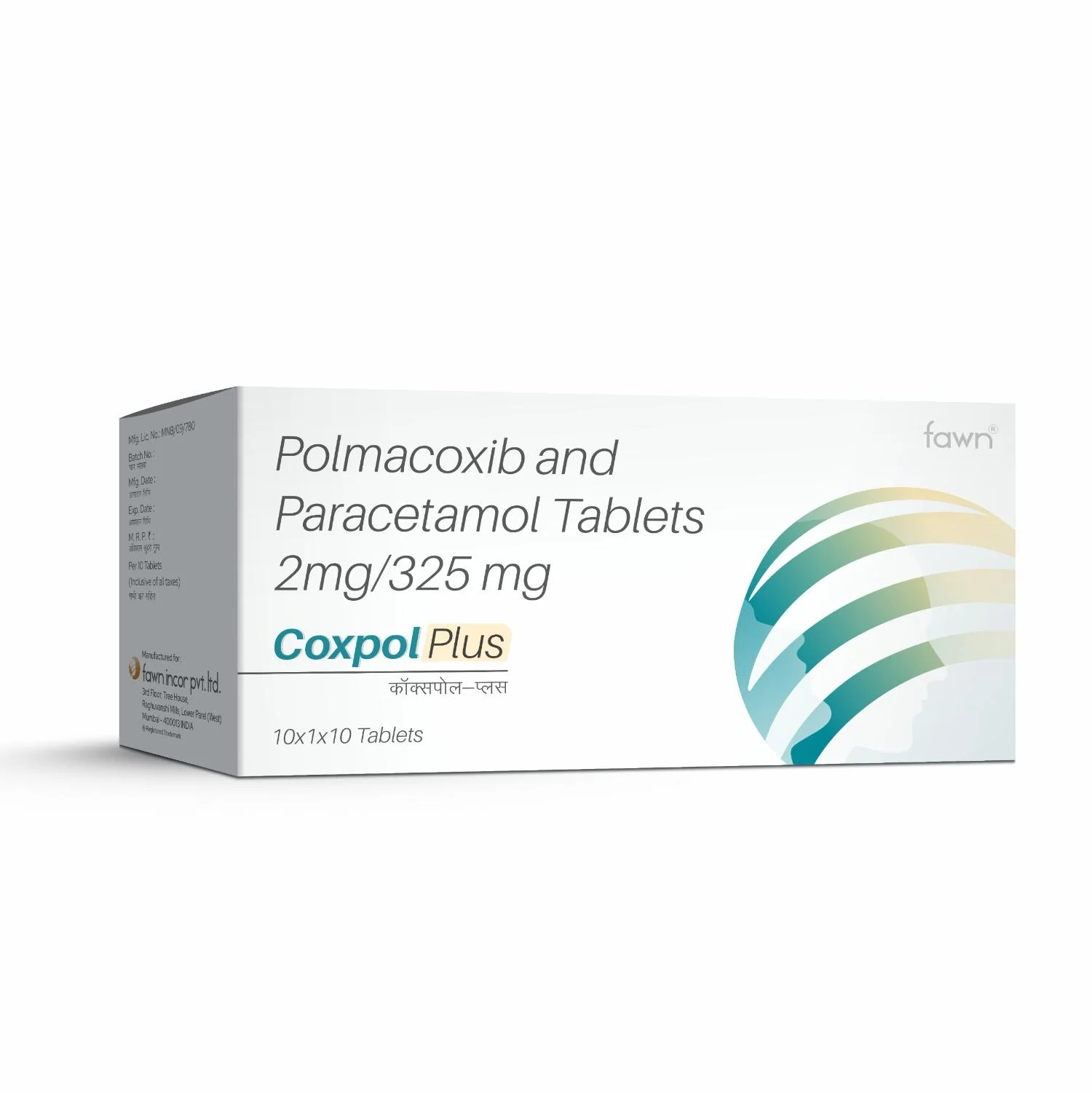 Polmacoxib and Paracetamol Tablets - COXPOL PLUS