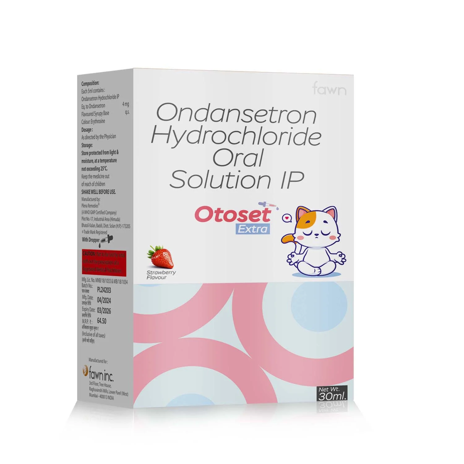 Ondansetron Hydrochloride Oral Solution IP - OTOSET