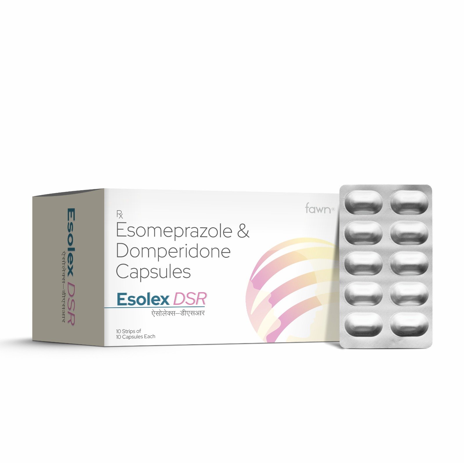 Esomeprazole & Domperidone Capsules - ESOLEX DSR