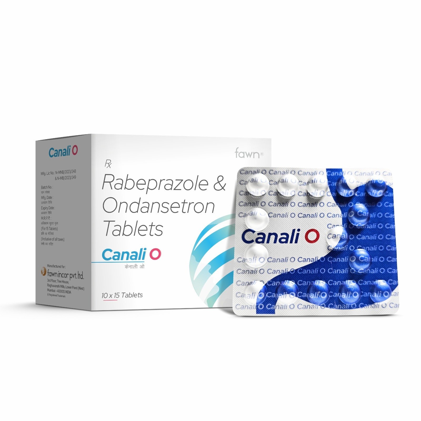 Rabeprazole Sodium & Ondansetron Tablets  - CANALI O