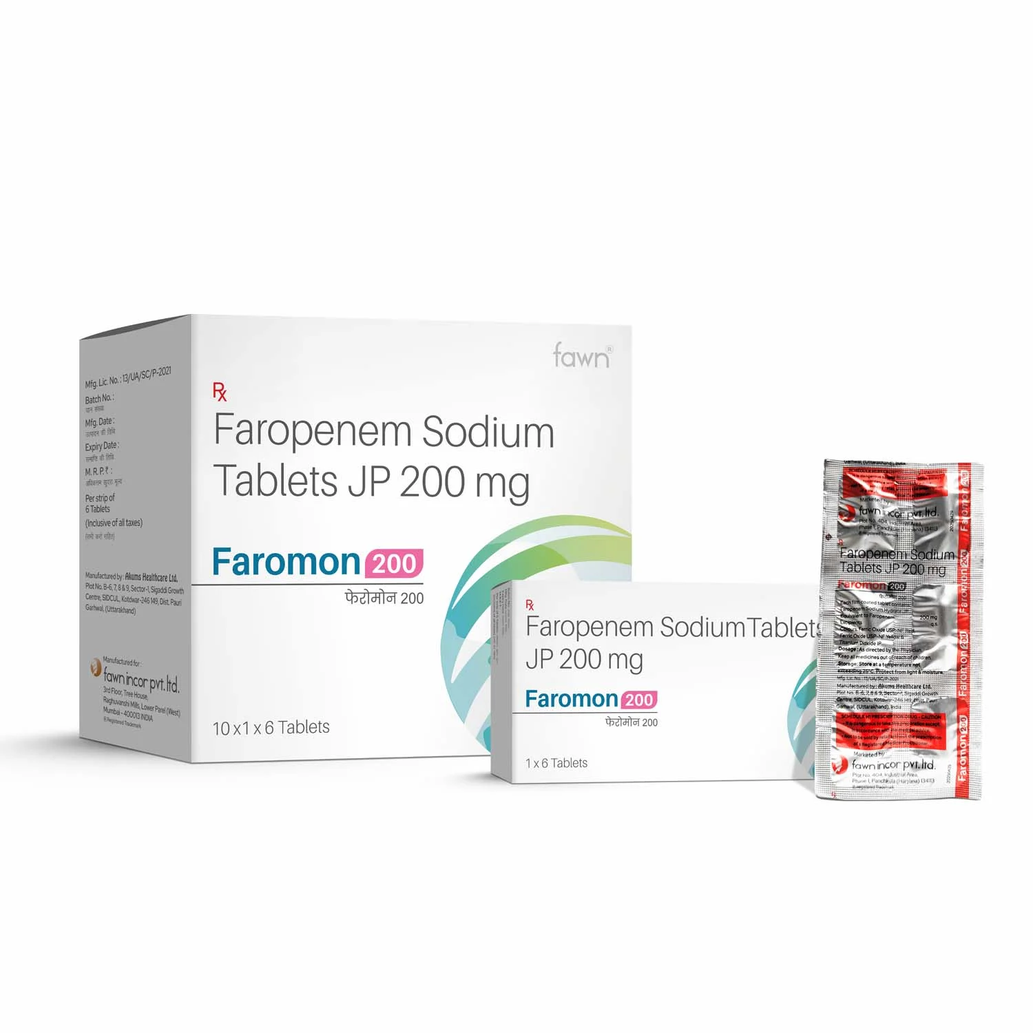 Faropenem Sodium Tablets JP 200 Mg - FAROMON 200
