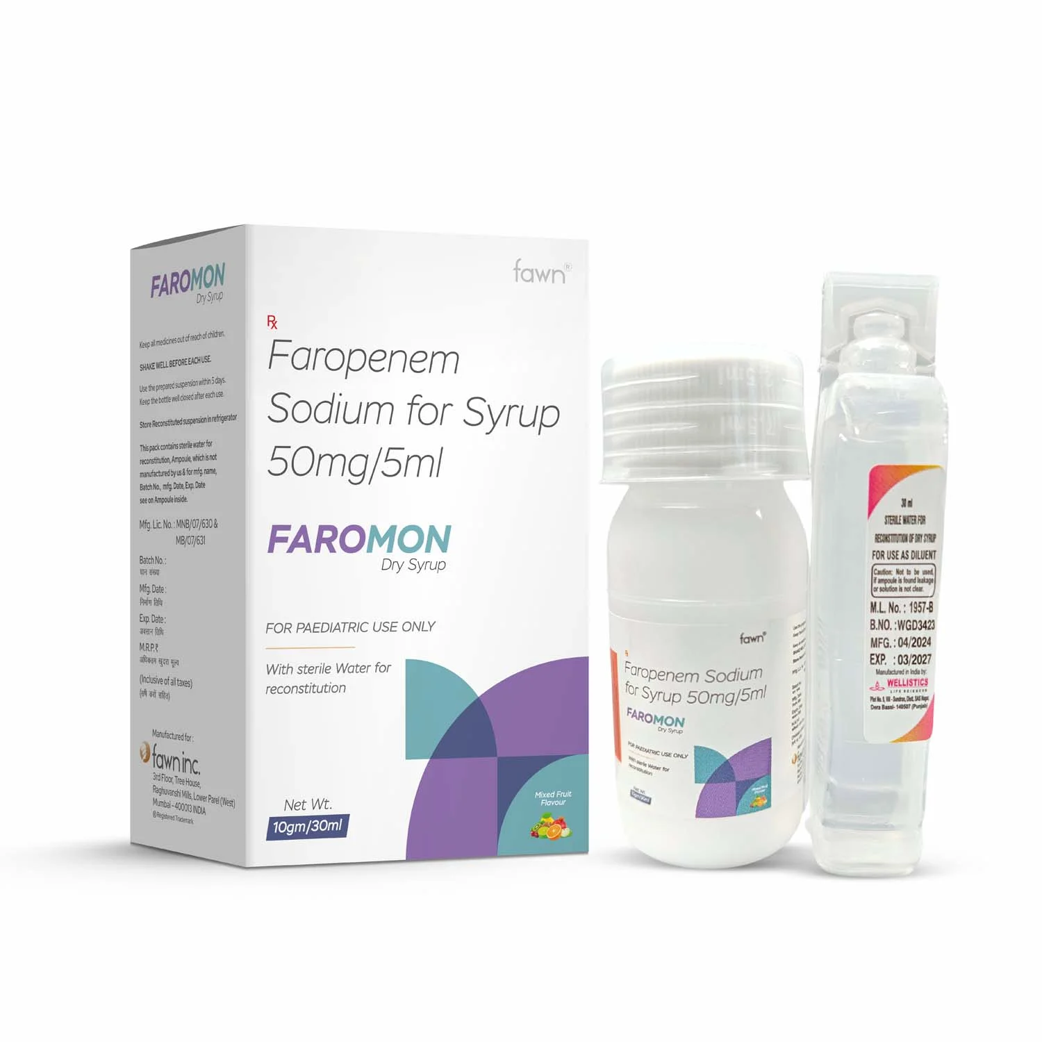 Faropenem Sodium Tablets JP 200 Mg - FAROMON 200 image 3