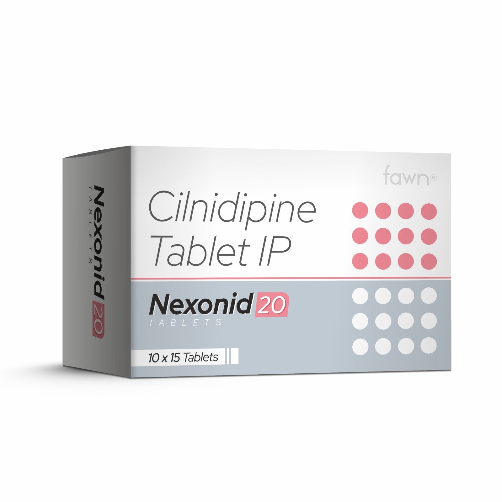 Cilnidipine Tablets IP 20 Mg – NEXONID 20 Tablets