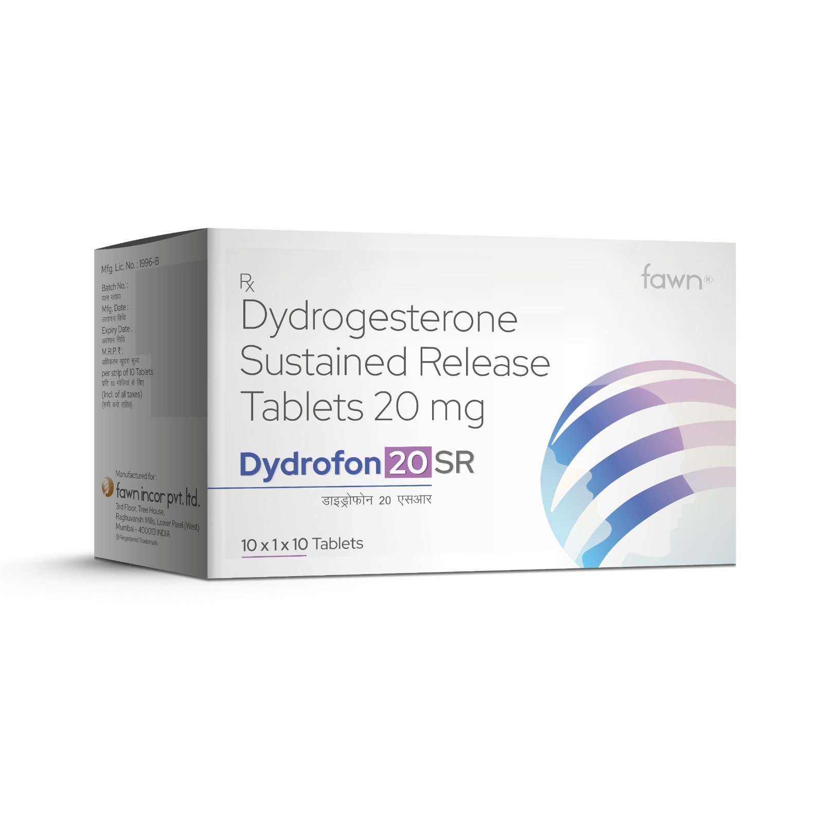 Dydrogesterone Sustained Release Tablets 20 Mg – DYDROFON 20 SR Tablets