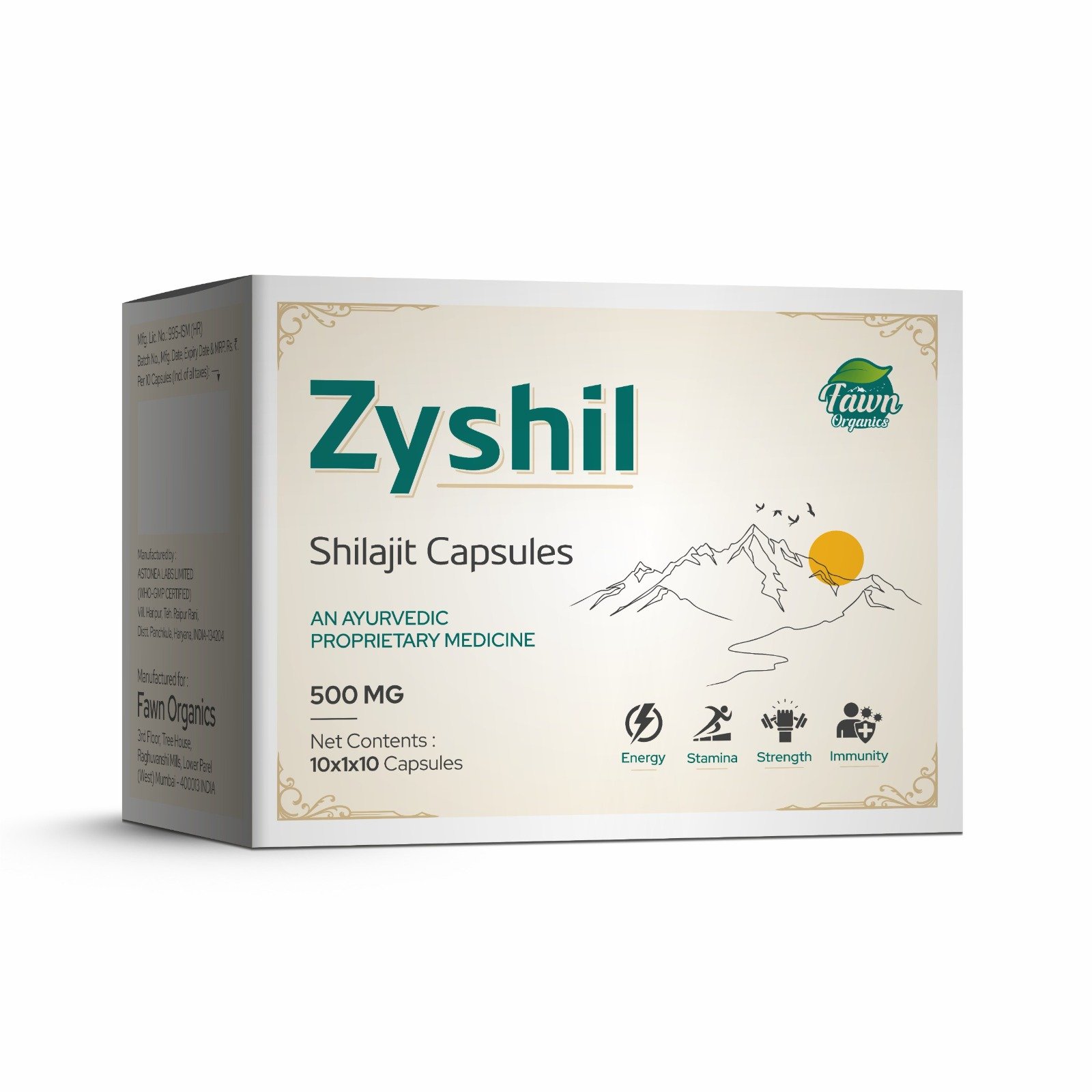 Shilajit Capsules - ZYSHIL Capsules